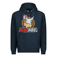 Navy mamasaurus Premium Hoodie - linhVisuals