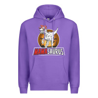 Purple mamasaurus Premium Hoodie - linhVisuals