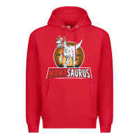 Red mamasaurus Premium Hoodie - linhVisuals