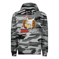Slate Camo mamasaurus Premium Hoodie - linhVisuals