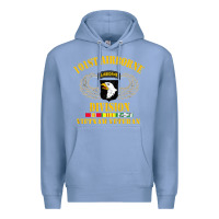 Colony Blue Airborne 101st division Premium Hoodie - linhVisuals