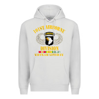 Dove Grey Airborne 101st division Premium Hoodie - linhVisuals