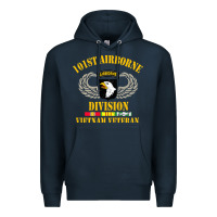 Navy Airborne 101st division Premium Hoodie - linhVisuals