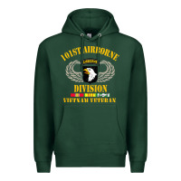 Sports Green Airborne 101st division Premium Hoodie - linhVisuals