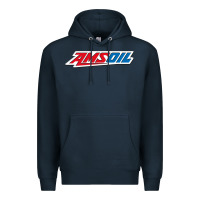 Navy #amsoil Premium Hoodie - linhVisuals