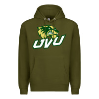 Army Green UVU, education Premium Hoodie - linhVisuals