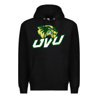 Black UVU, education Premium Hoodie - linhVisuals