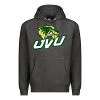 Charcoal Heather UVU, education Premium Hoodie - linhVisuals
