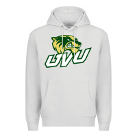 Dove Grey UVU, education Premium Hoodie - linhVisuals