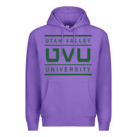 Purple uvu, utah valley, education Premium Hoodie - linhVisuals