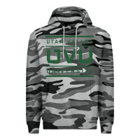 Slate Camo uvu, utah valley, education Premium Hoodie - linhVisuals