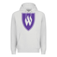 Dove Grey weber st, education Premium Hoodie - linhVisuals