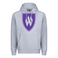 Heather Grey weber st, education Premium Hoodie - linhVisuals