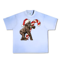 Grape Ice Christmas Candy Cane Baby Gorilla Urban Heavy Tee - LillyAllenDesigns