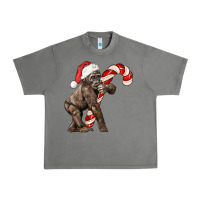 Tornado Christmas Candy Cane Baby Gorilla Urban Heavy Tee - LillyAllenDesigns