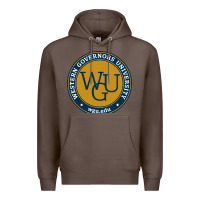 Coffee wgu, studies in utah Premium Hoodie - linhVisuals