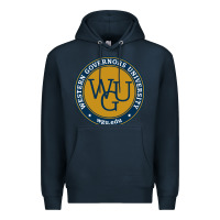 Navy wgu, studies in utah Premium Hoodie - linhVisuals