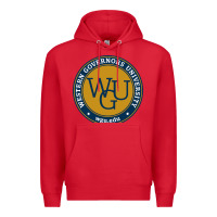 Red wgu, studies in utah Premium Hoodie - linhVisuals