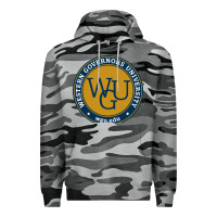 Slate Camo wgu, studies in utah Premium Hoodie - linhVisuals
