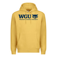 Antique Gold w governors, education, wgu Premium Hoodie - linhVisuals