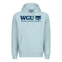 Blue Mist w governors, education, wgu Premium Hoodie - linhVisuals