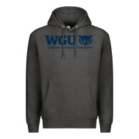 Charcoal Heather w governors, education, wgu Premium Hoodie - linhVisuals