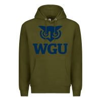 Army Green western, governors, education Premium Hoodie - linhVisuals