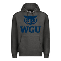 Charcoal Heather western, governors, education Premium Hoodie - linhVisuals