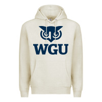 Oatmeal Heather western, governors, education Premium Hoodie - linhVisuals