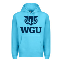 Ocean Blue western, governors, education Premium Hoodie - linhVisuals