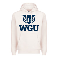 Pale Pink western, governors, education Premium Hoodie - linhVisuals