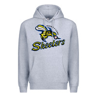 Heather Grey sugar land skeeters Premium Hoodie - linhVisuals