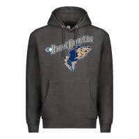 Charcoal Heather tri city dust baseball Premium Hoodie - linhVisuals