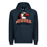 Navy trois rivières aigles Premium Hoodie - linhVisuals