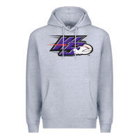 Heather Grey winston salem dash Premium Hoodie - linhVisuals