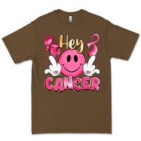 Cacao hey cancer with middle fingers Premium Tee - LillyAllenDesigns
