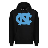 Black North Carolina Tar Heels Premium Hoodie - linhVisuals