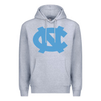 Heather Grey North Carolina Tar Heels Premium Hoodie - linhVisuals