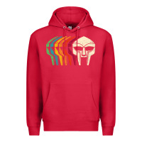 Cardinal Retro Mask Doom Premium Hoodie - linhVisuals