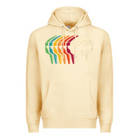 Pina Colada Retro Mask Doom Premium Hoodie - linhVisuals