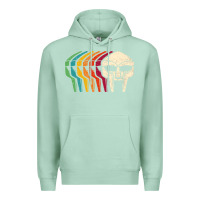 Seafoam Retro Mask Doom Premium Hoodie - linhVisuals