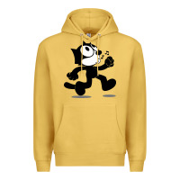 Antique Gold felix the black cat music Premium Hoodie - linhVisuals