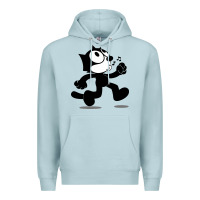 Blue Mist felix the black cat music Premium Hoodie - linhVisuals
