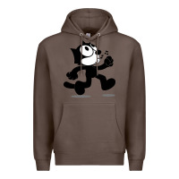 Coffee felix the black cat music Premium Hoodie - linhVisuals