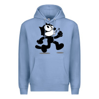 Colony Blue felix the black cat music Premium Hoodie - linhVisuals