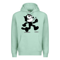Seafoam felix the black cat music Premium Hoodie - linhVisuals
