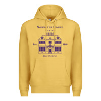 Antique Gold nonnatus house  blue ink Premium Hoodie - linhVisuals