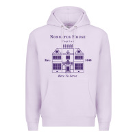 Lilac nonnatus house  blue ink Premium Hoodie - linhVisuals