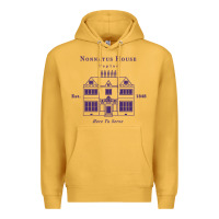 Mustard nonnatus house  blue ink Premium Hoodie - linhVisuals