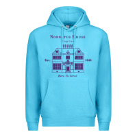 Ocean Blue nonnatus house  blue ink Premium Hoodie - linhVisuals